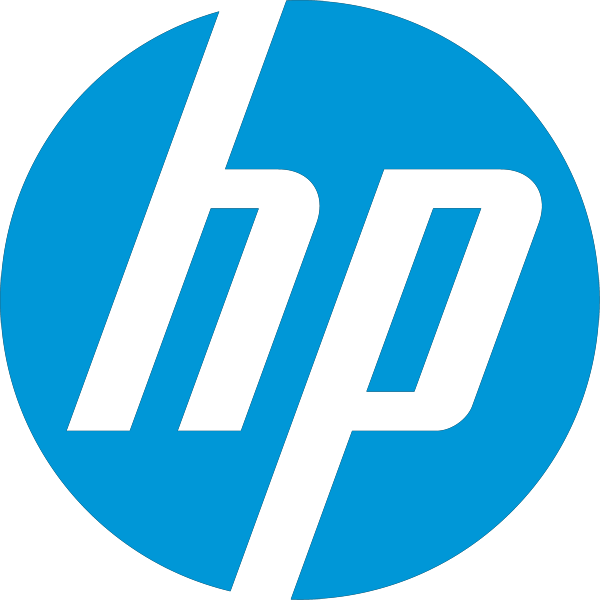 HP logo.